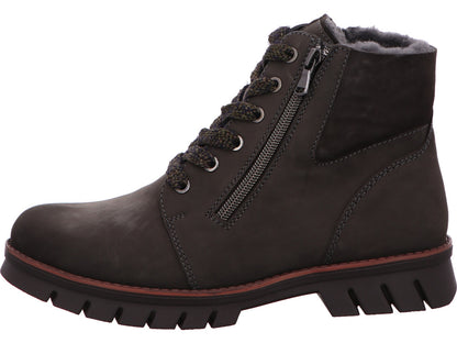Waldläufer Damen Stiefel H-Xara in dunkelgrau