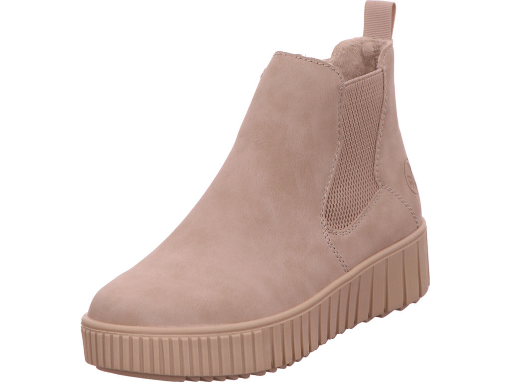Rieker Damen Stiefel  in beige