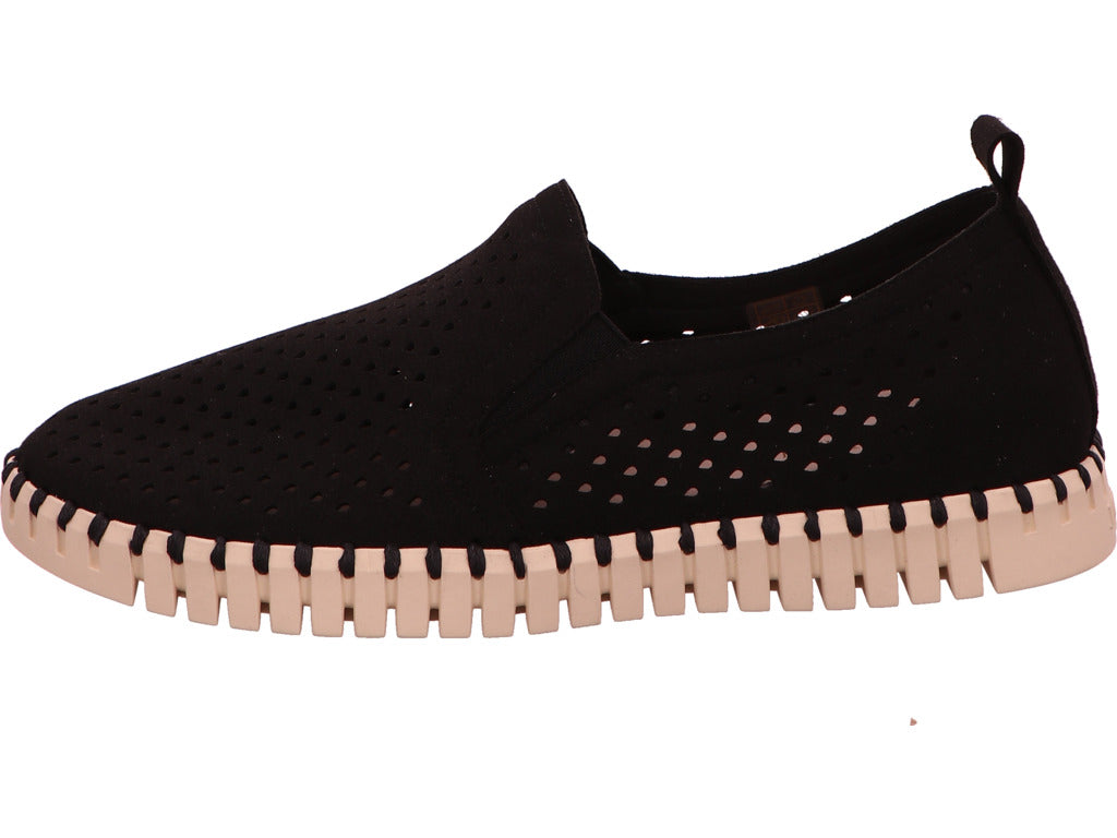 Ilse Jacobsen Herren Slipper Tulip140Men in schwarz