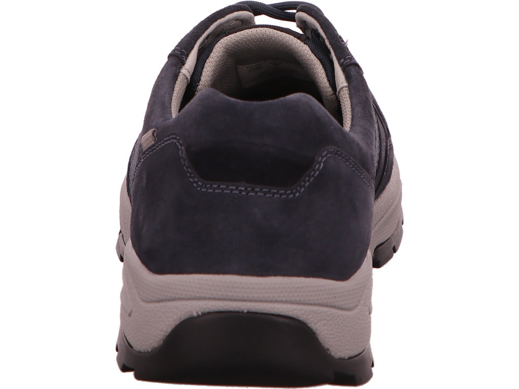 PIUS Gabor herensneakers in blauw-gecombineerde uitvoering