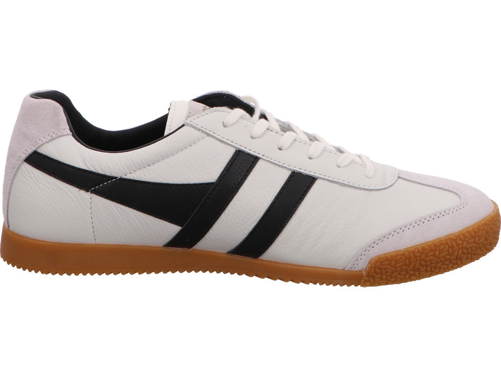 Gola Herren Sneaker Harrier in weiß-schwarz-kombiniert