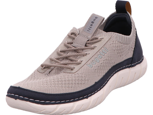 Bugatti herenslippers Lima in grijs-multicolor combinatie