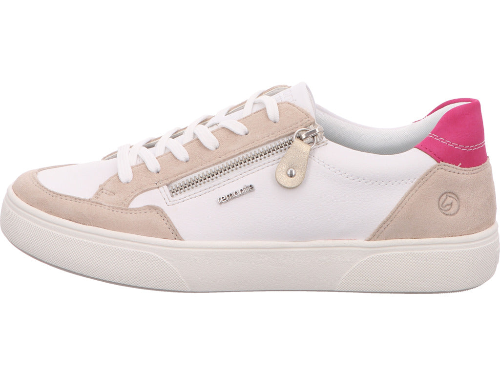 Remonte Damen Sneaker  in weiß-bunt-kombiniert