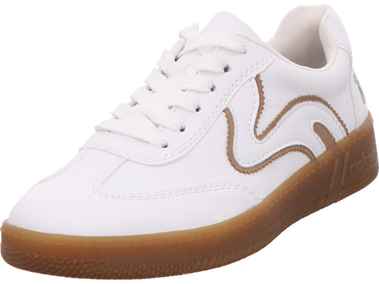 Rieker Damen Sneaker  in weiß-bunt-kombiniert