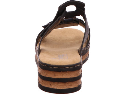 Rieker Damen Pantolette  in dunkelblau