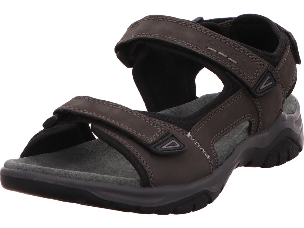 Josef Seibel Herren Sandalette Arlo 02 in dunkelgrau