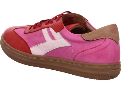 Andrea Conti Damen Sneaker  in rot-bunt-kombiniert
