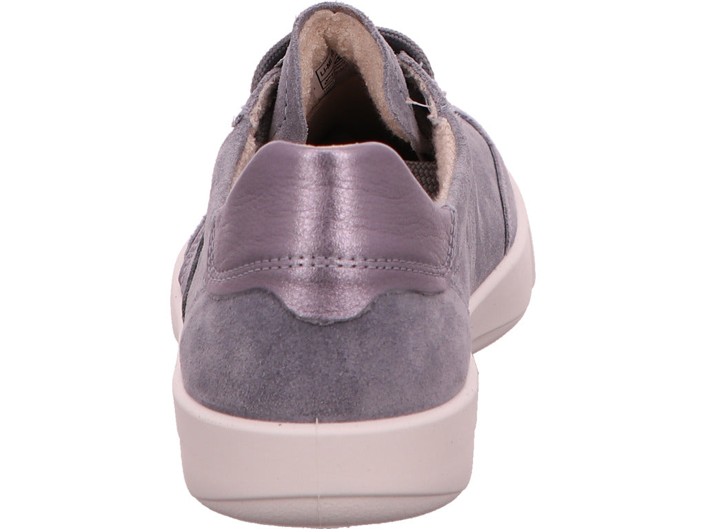 Legero damessneakers in een blauw-gecombineerde uitvoering