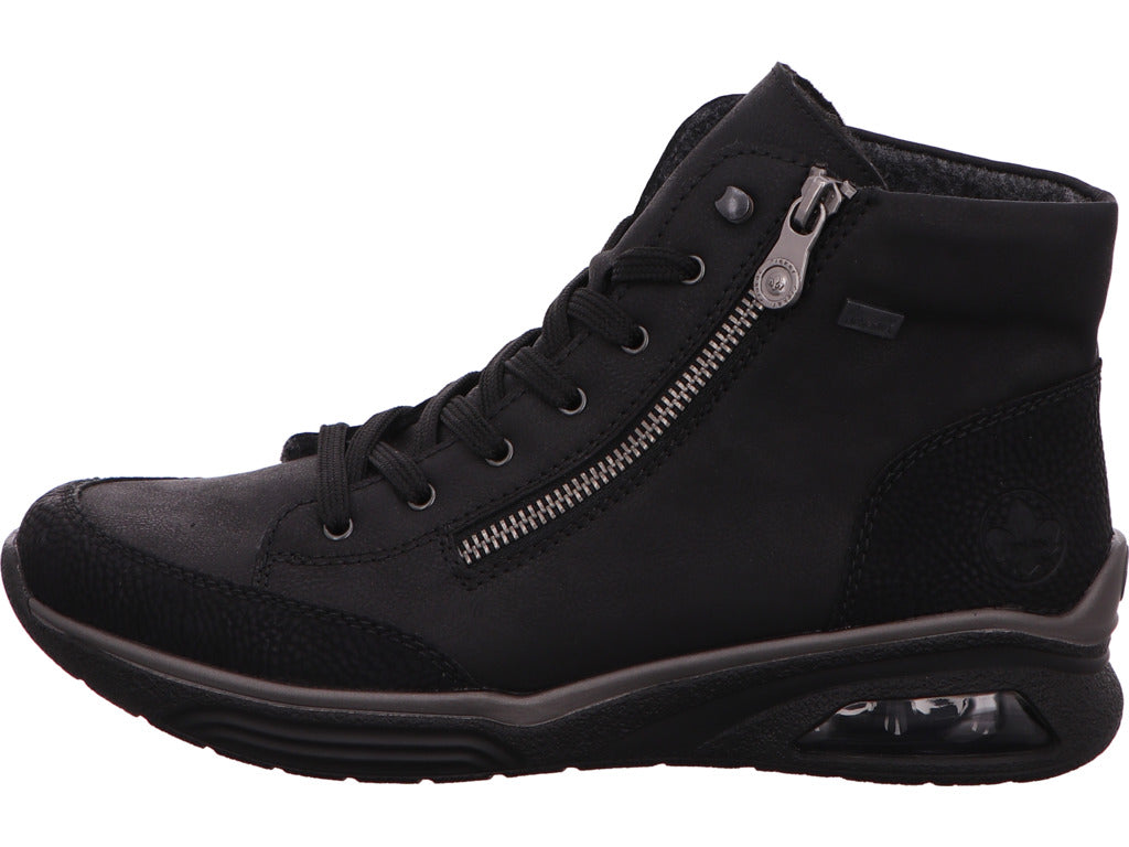 Rieker Damen Stiefel  in schwarz