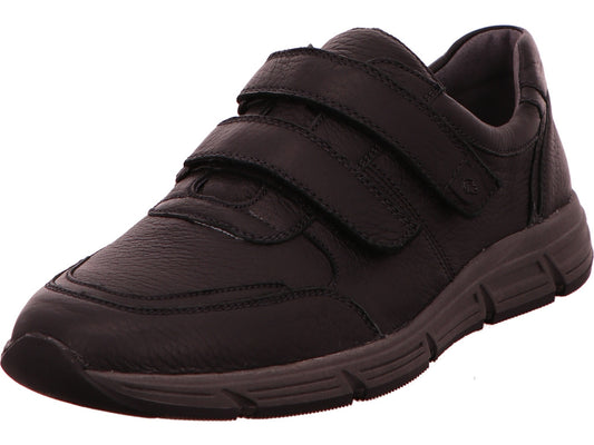 Waldläufer Herren Slipper Haslo in schwarz