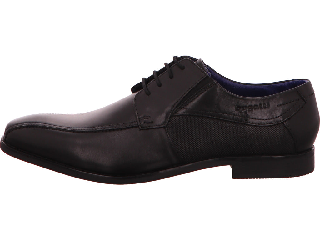 Bugatti Herren Schnürschuh  in schwarz