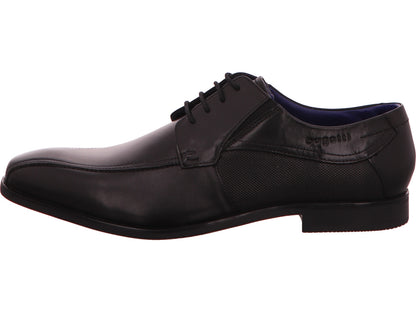 Bugatti Herren Schnürschuh  in schwarz