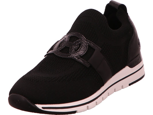 Remonte Damen Sneaker  in schwarz