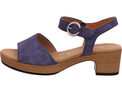 Gabor Comfort damessandalen in blauw