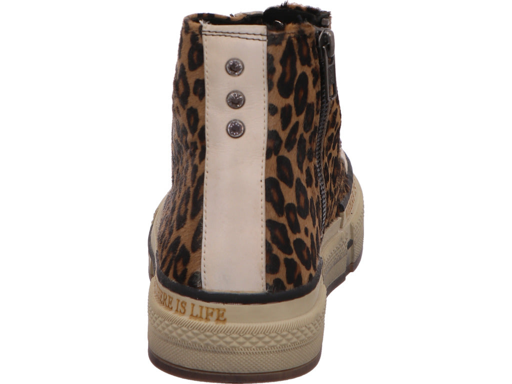 Rebecca White Damen Stiefel  in beige-bunt-kombiniert