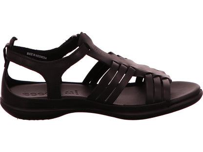 Ecco Damen Sandalette Flash W Roman Sandal in schwarz