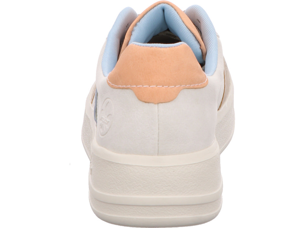 Rieker Damen Sneaker  in beige-bunt-kombiniert