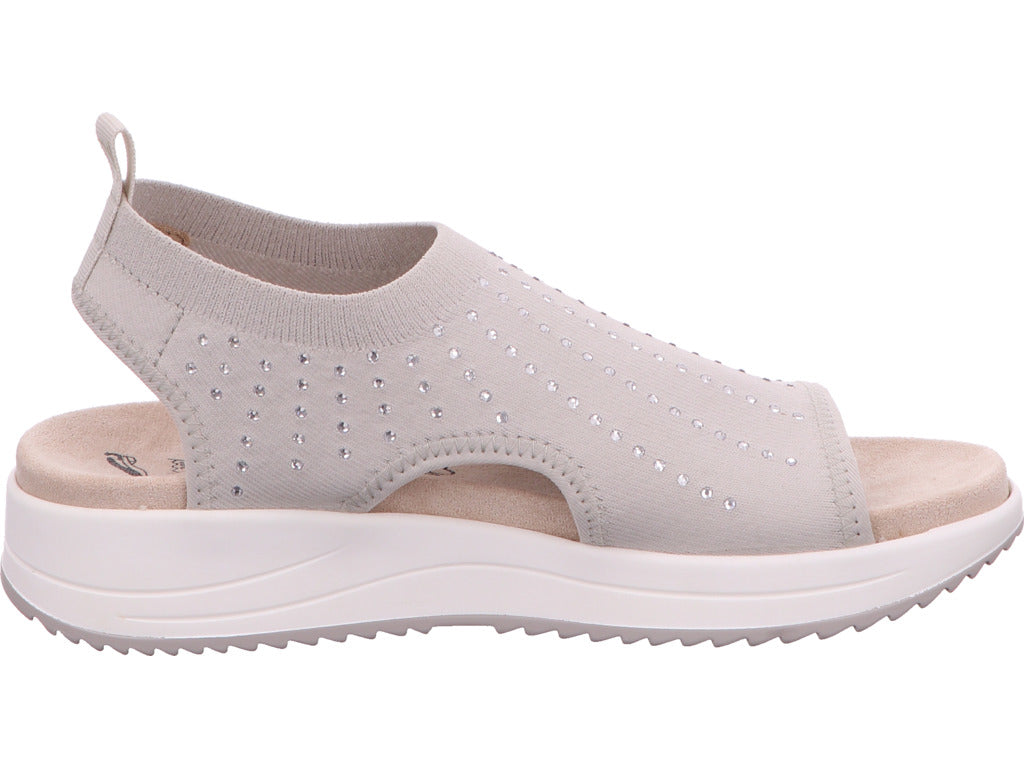 Caprice Damen Sandalette  in grau