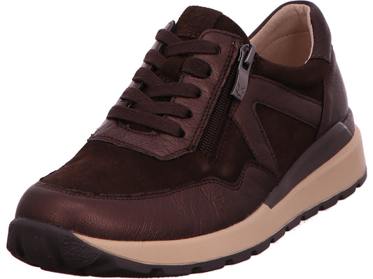 Caprice Damen Sneaker  in braun-bunt-kombiniert
