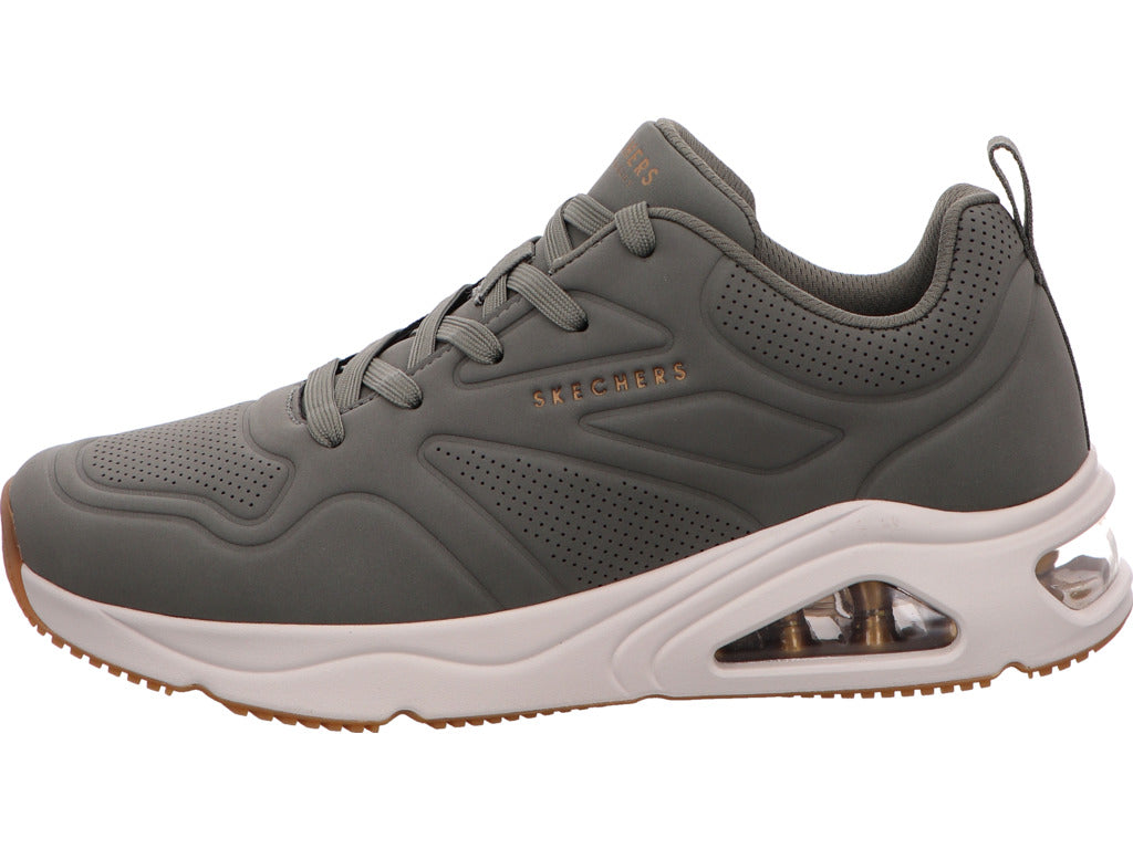 Skechers Herren Sneaker Tres-Air Uno - Casairal in oliv