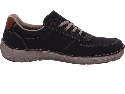 Rieker Herren Halbschuh  in blau-bunt-kombiniert