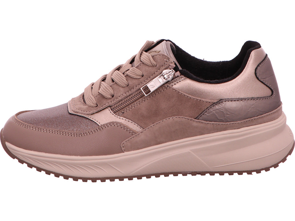 Waldläufer Damen Schnürschuh Mara in taupe