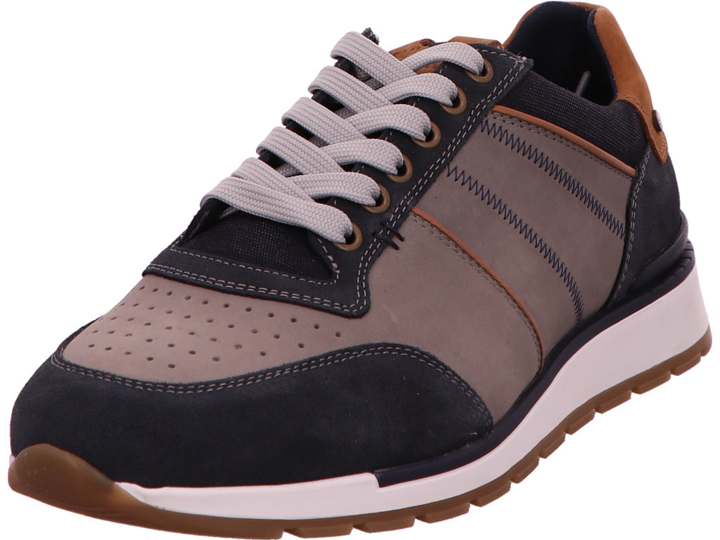 Bullboxer Herren Sneaker  in blau-bunt-kombiniert