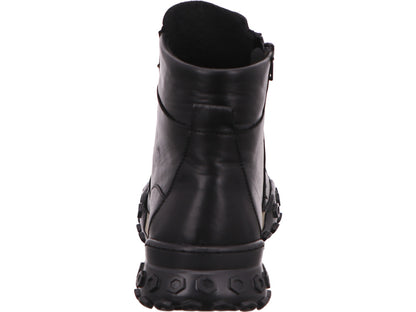 Gemini Damen Stiefel Anilina in schwarz-bunt-kombiniert