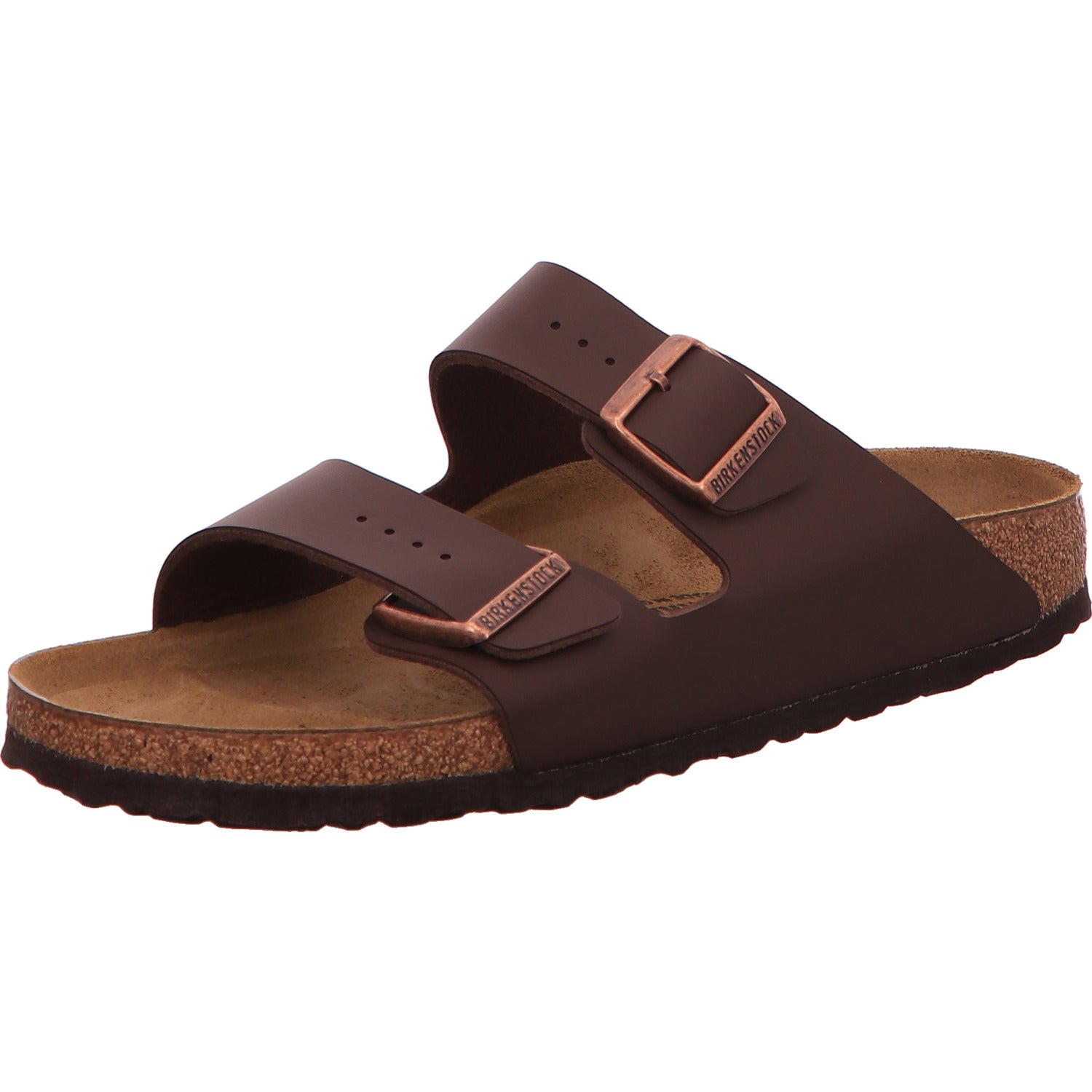 Birkenstock Pantoletten Sandalen Unisexschuh Braun Arizona Synthetik   Bild1