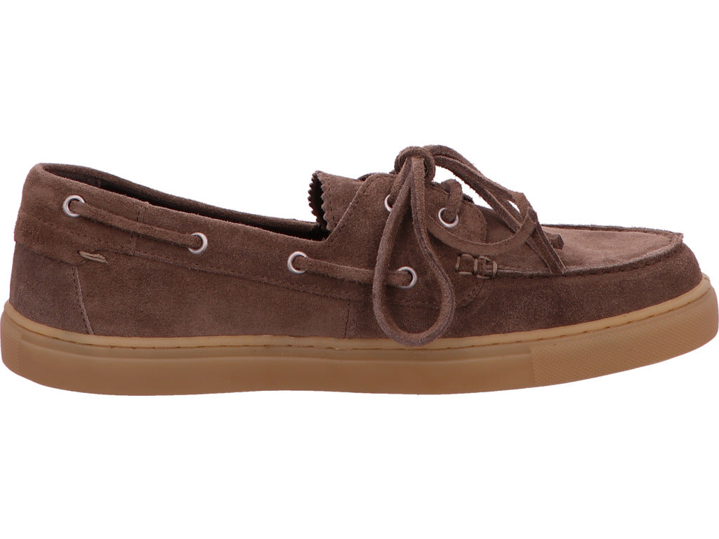 Marc O`Polo Damen Schnürschuh Kara 1B in dunkelbraun