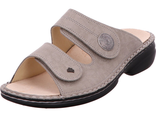 Finn Comfort damesmuiltjes Sansibar in taupe