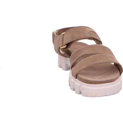 Bugatti Woman Sandalette Freizeit Damen Beige Leder   Bild6