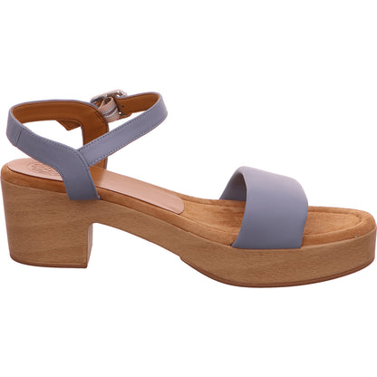 UNISA Sandalette Absatz Sommer Damen Blau Leder   Bild5