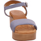 UNISA Sandalette Absatz Sommer Damen Blau Leder   Bild6