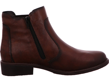 Remonte dameslaarzen in bruin gecombineerd