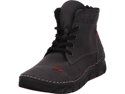 Rieker Damen Stiefel  in grau-kombiniert