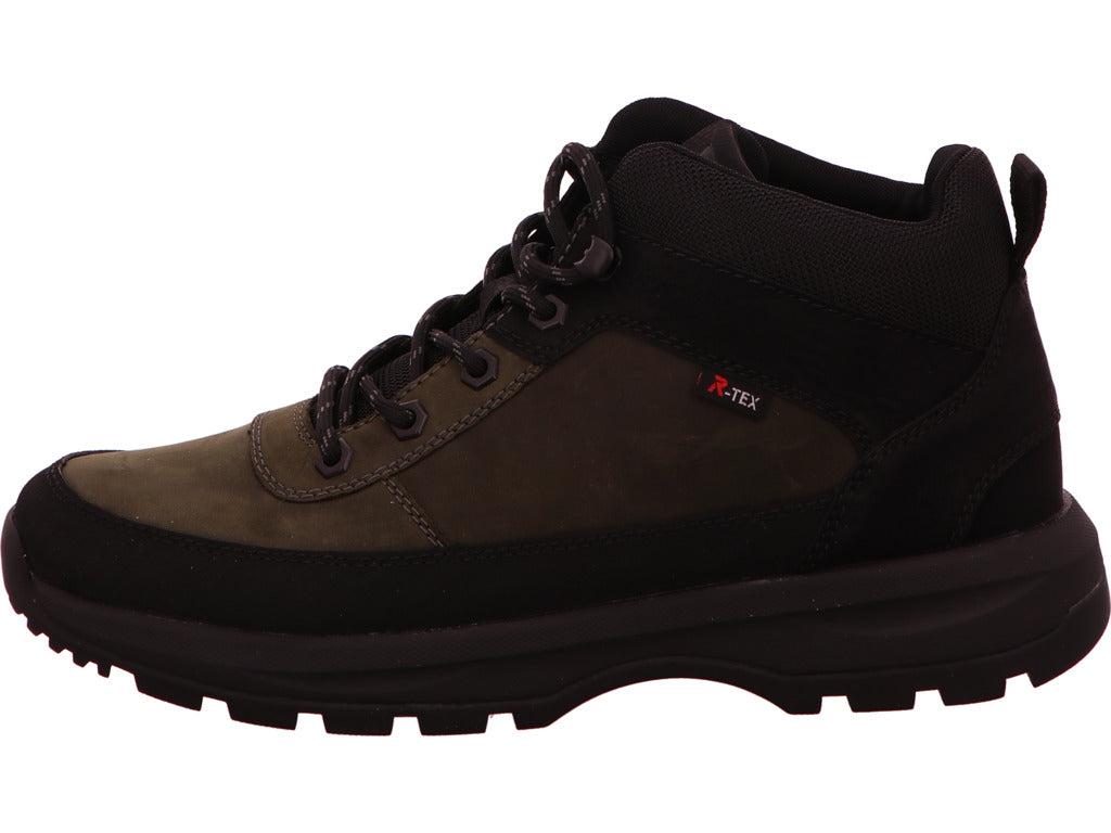 Rieker Herren Stiefel  in schwarz-bunt-kombiniert