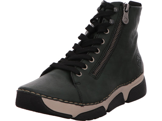 Rieker Damen Stiefel  in dunkelgrün