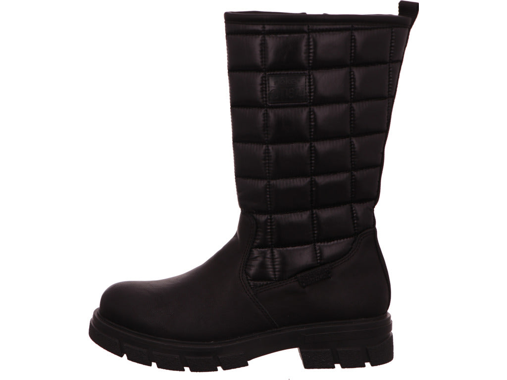 Rieker Damen Stiefel  in schwarz