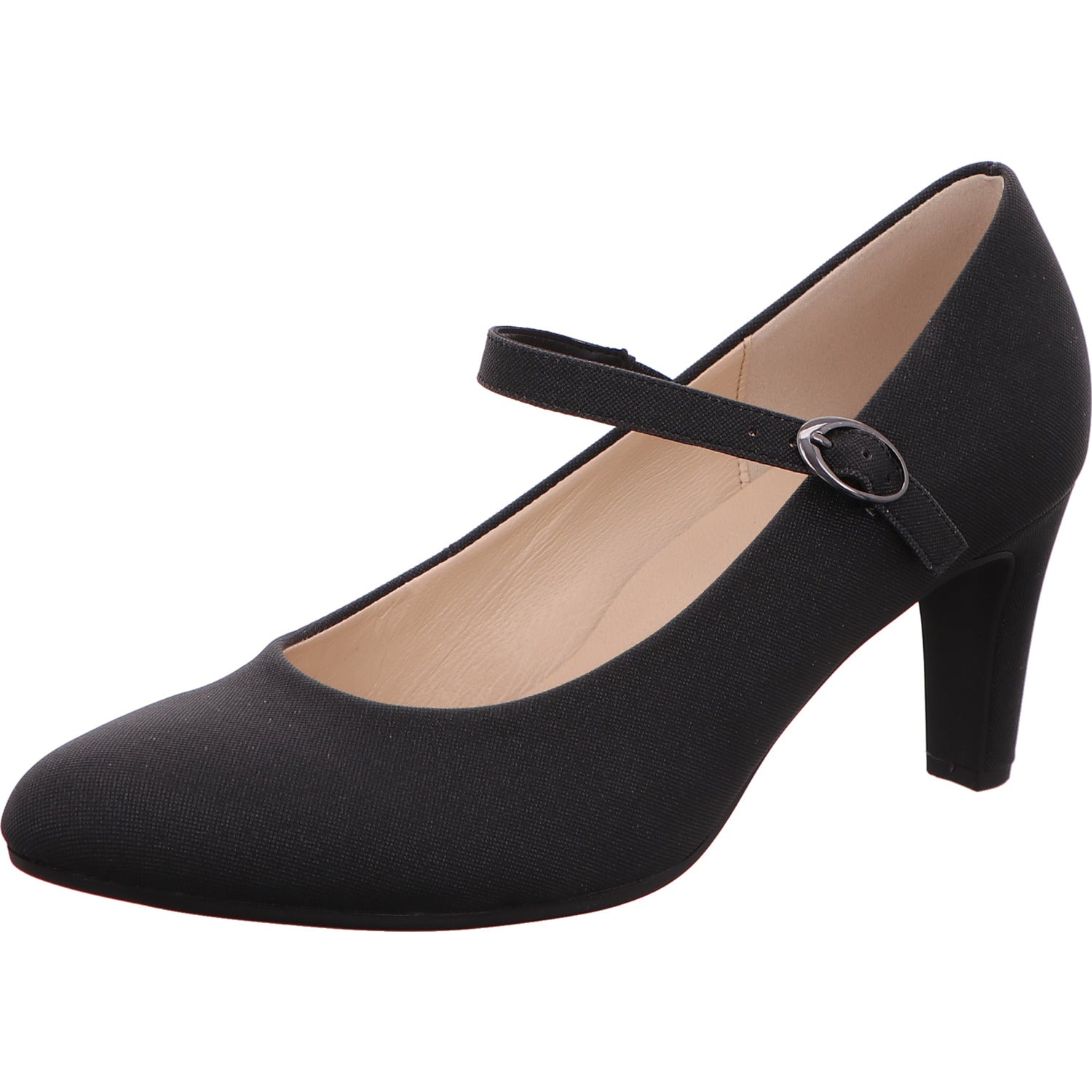 NEU Gabor Damen Pumps in schwarz aus Glitter HT schuhhaus hilbers