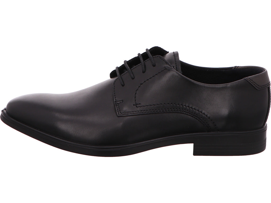 Ecco Herren Schnürschuh Melbourne Tie in schwarz