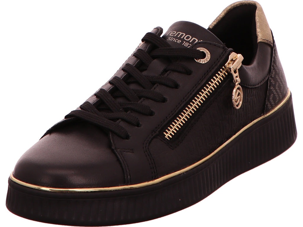 Remonte Damen Sneaker  in schwarz-bunt-kombiniert
