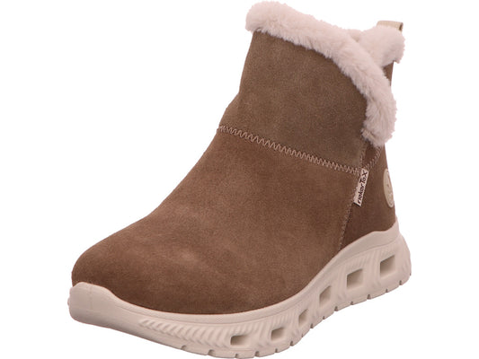 Rieker dameslaarzen in lichtbruin