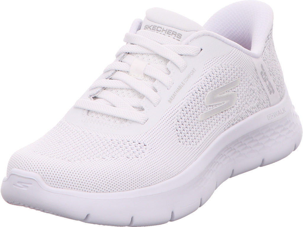 Skechers damesslippers Go Walk Flex Safiya in wit