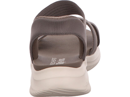 Skechers Damen Sandalette Ultra Flex 3.0 in taupe