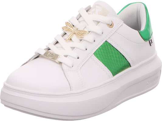 Rieker Damen Sneaker Revolution in weiß-bunt-kombiniert