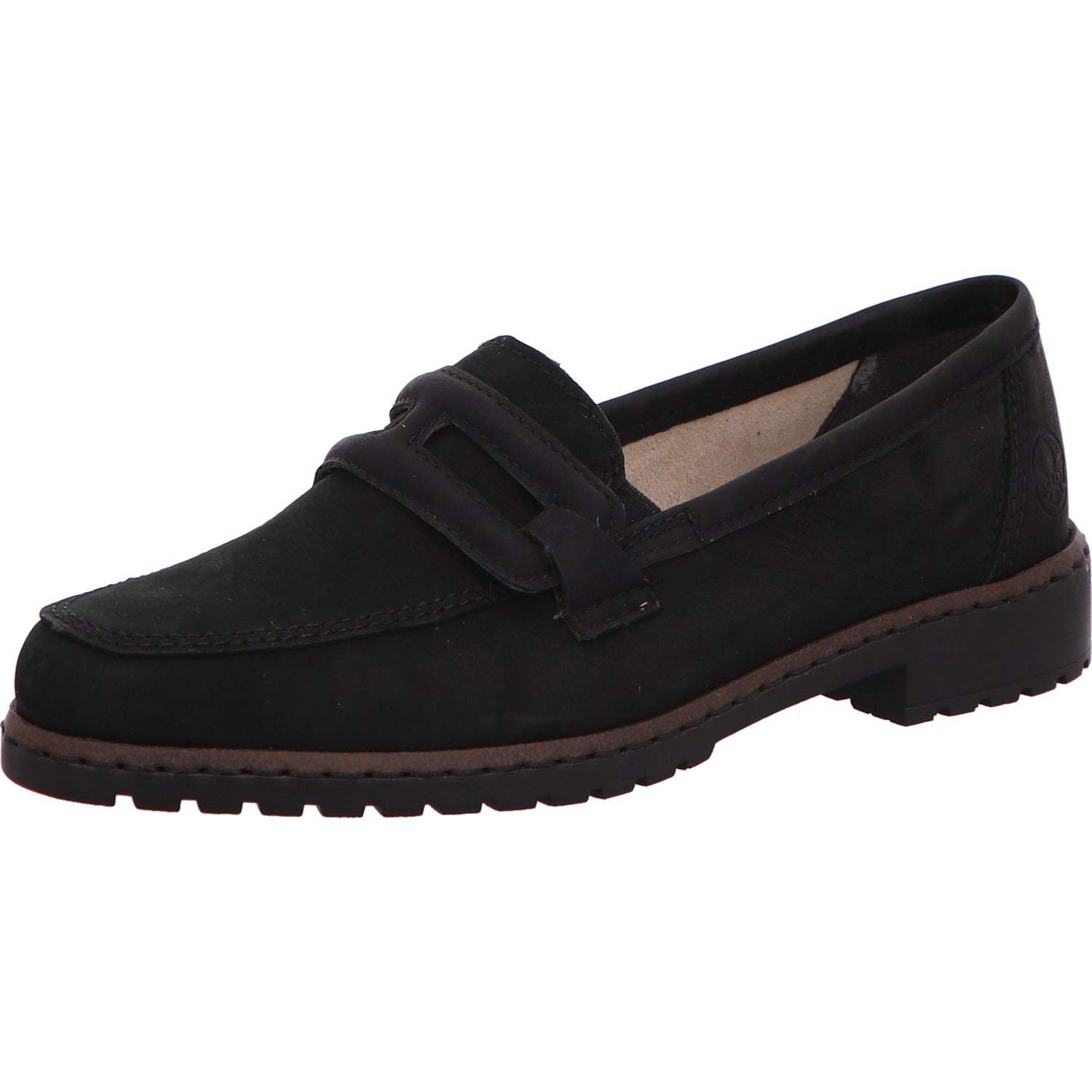 Rieker Slipper Freizeit Damen  Rauhleder   Bild1