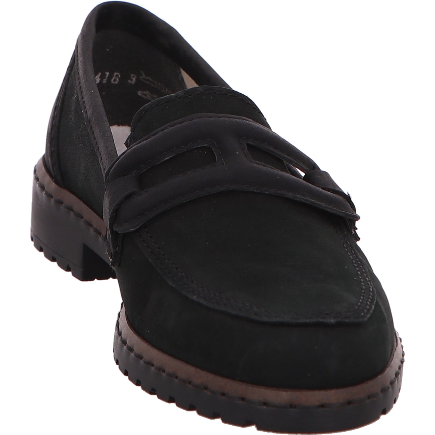 Rieker Slipper Freizeit Damen  Rauhleder   Bild6