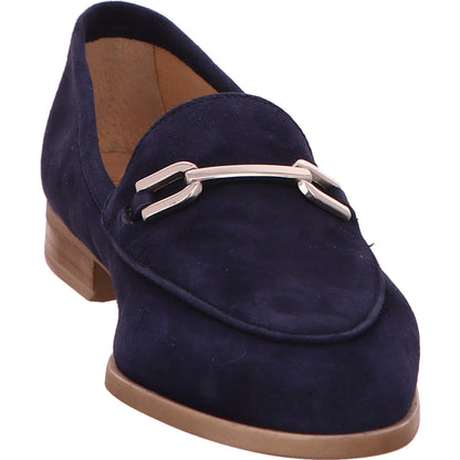 UNISA Slipper Freizeitschuh Schlupfschuh Damen Blau Rauhleder   Bild6