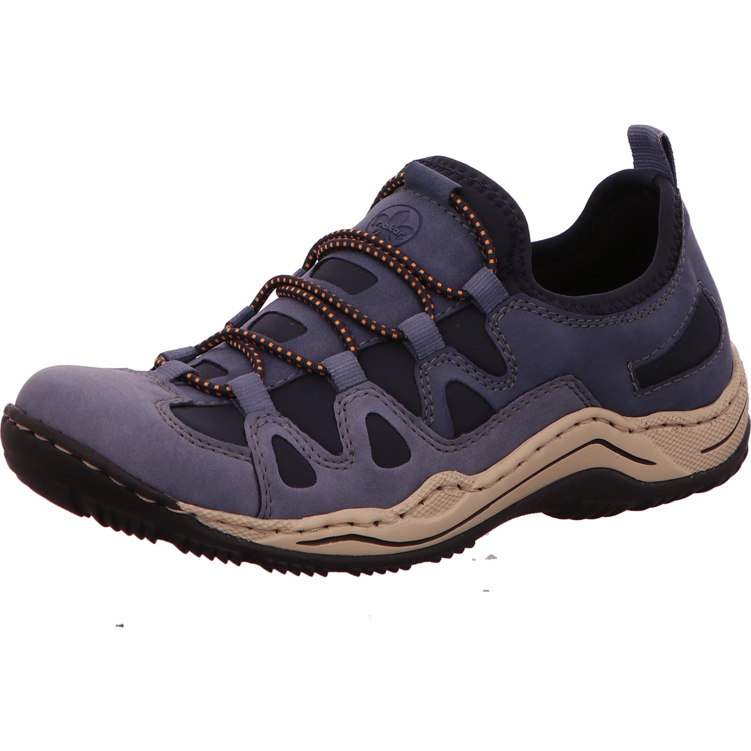 Rieker Sneaker Schlupfschuh Freizeit Damen Blau Synthetik   Bild1